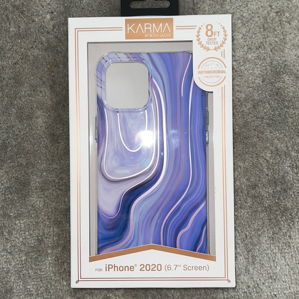 Body Glove Purple Marble Case